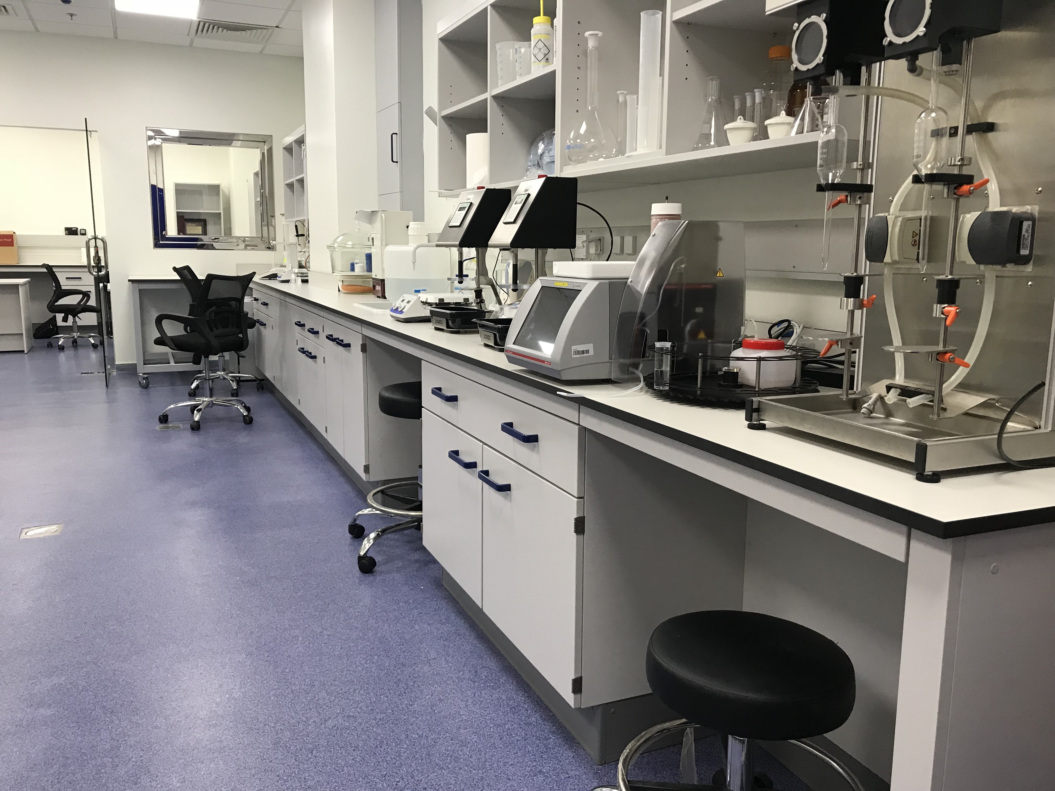 Paint testing equipments